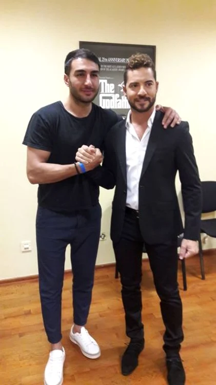 Pitt Leffer nu a ratat ocazia de a se poza cu Bisbal