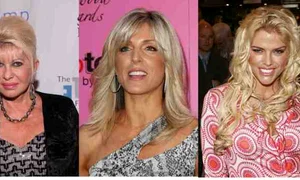 Ivana Zelníčková, Maria Maples și Anna Nicole Smith se numără printre femeile din viața lui Donald Trump jpeg