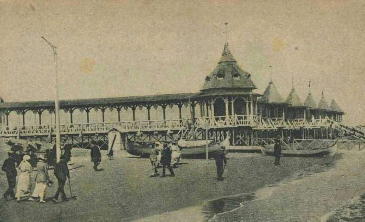 Mamaia, la începuturile sale FOTO Arhive