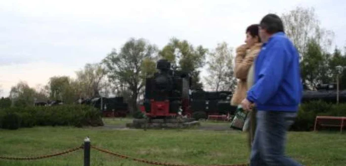 Reşiţa: Parcul de locomotive, ameninţat cu evacuarea