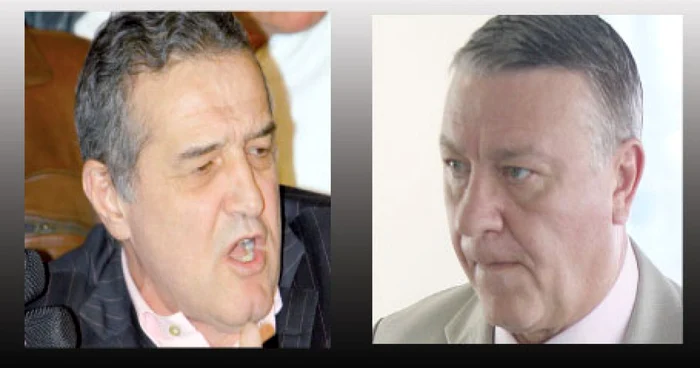 Gigi Becali şi Mircea Sandu