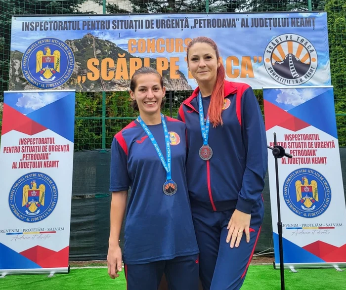 La competiție au participat și două femei FOTO ISU Neamț