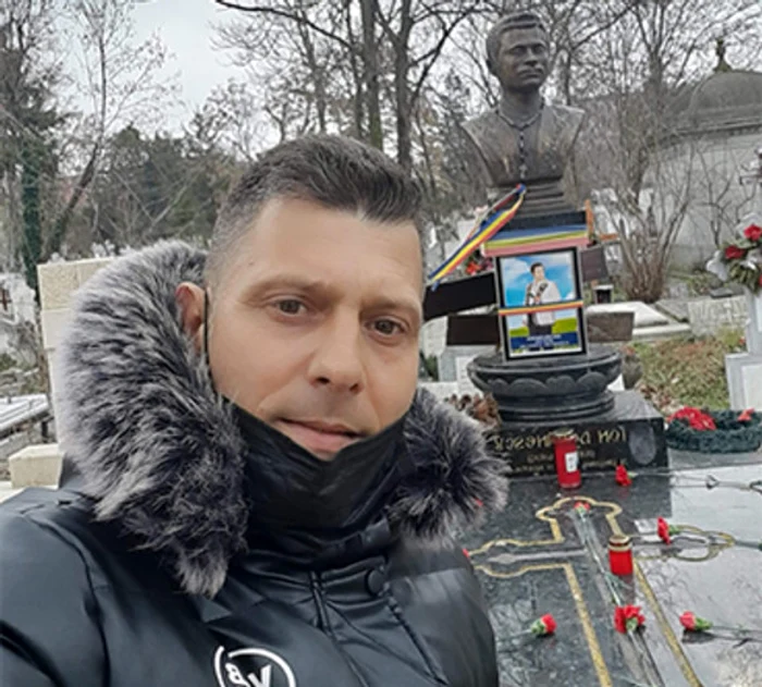 
    Ionuţ Petrescu a împodobit cavoul regretatului interpret  