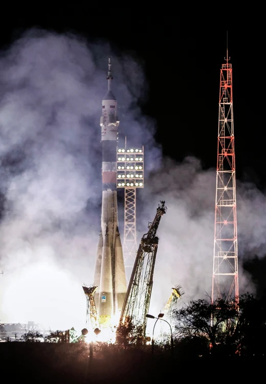 Astronauţii au plecat de la bordul unei capsule Soyuz FOTO Reuters