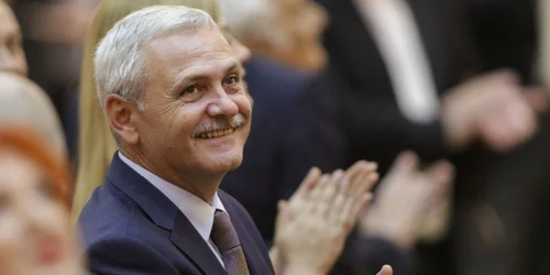 Liviu Dragnea la finalul motiunii de cenzura FOTO Inquam Photos / Octav Ganea