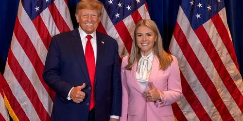 Donald Trump și Karoline Leavitt FOto Karoline Leavitt Facebook jpg