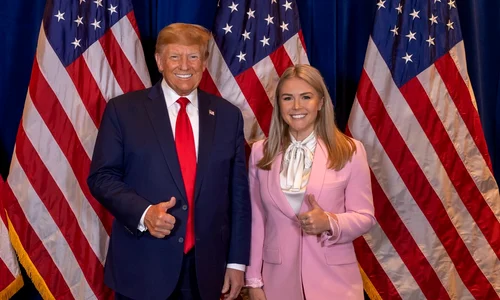 Donald Trump și Karoline Leavitt FOto Karoline Leavitt   Facebook jpg