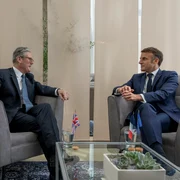 keir starmer si emmanuel macron/ FOTO:@EmmanuelMacron