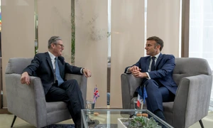 keir starmer si emmanuel macron/ FOTO:@EmmanuelMacron