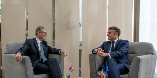 keir starmer si emmanuel macron/ FOTO:@EmmanuelMacron