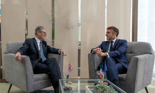 keir starmer si emmanuel macron/ FOTO:@EmmanuelMacron