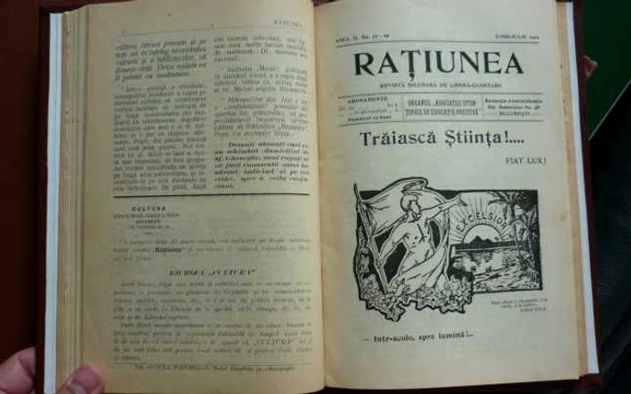 coperta revistei ratiunea foto