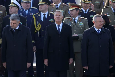 Ciolacu, Iohannis și Ciucă, la ZIUA ARMATEI 2024 10 INQUAM Photos Octav Ganea jpg