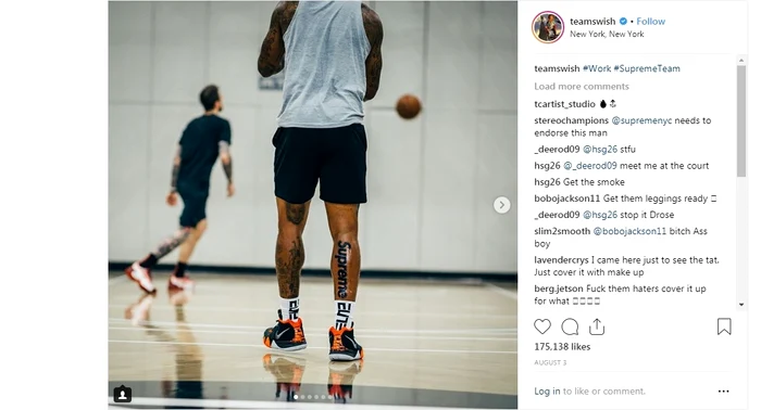 JR Smith este somat să-și ascundă tatuajulFoto: Instagram