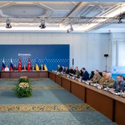 Delegația rusă și ucraineană s au întâlnit pentru a doua oară la Istanbul FOTO EPA EFE jpg