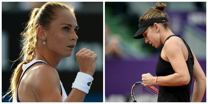 Magdalena Rybarikova şi Simona HAlep