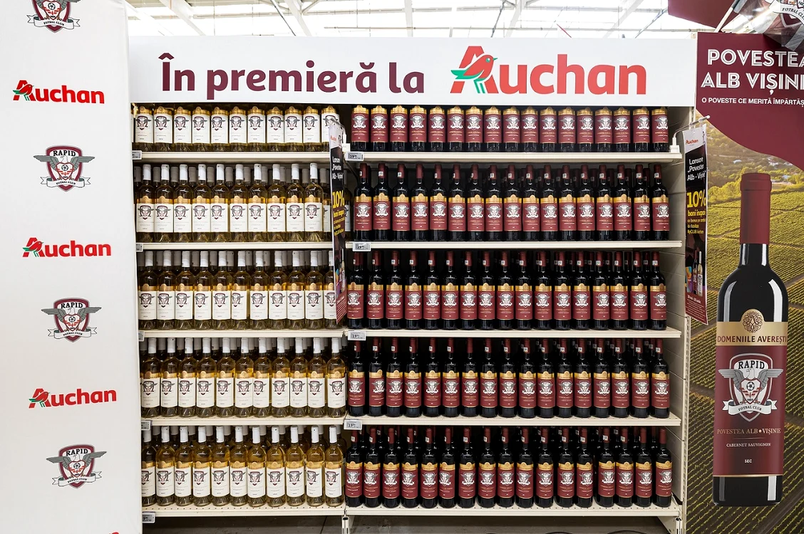 Lansare vin Rapid   Auchan Crangasi (2) jpg