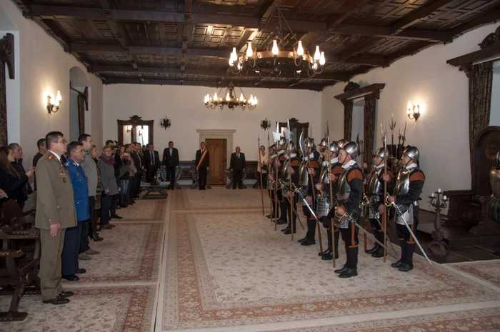 Străjerii vă aşteaptă la Cetatea Făgăraş. FOTOArhivă.