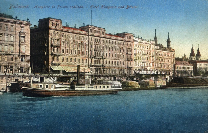Hotelul Bristol. Ilustrată de epocă