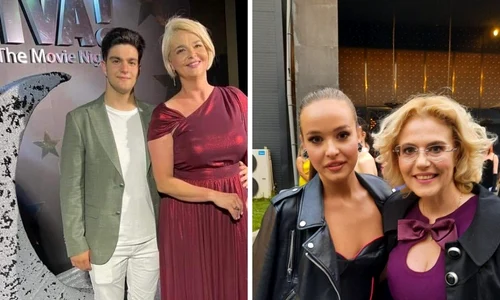 David Enache si Iuliana Marciuc cu Raluca Moianu si Mara jpg