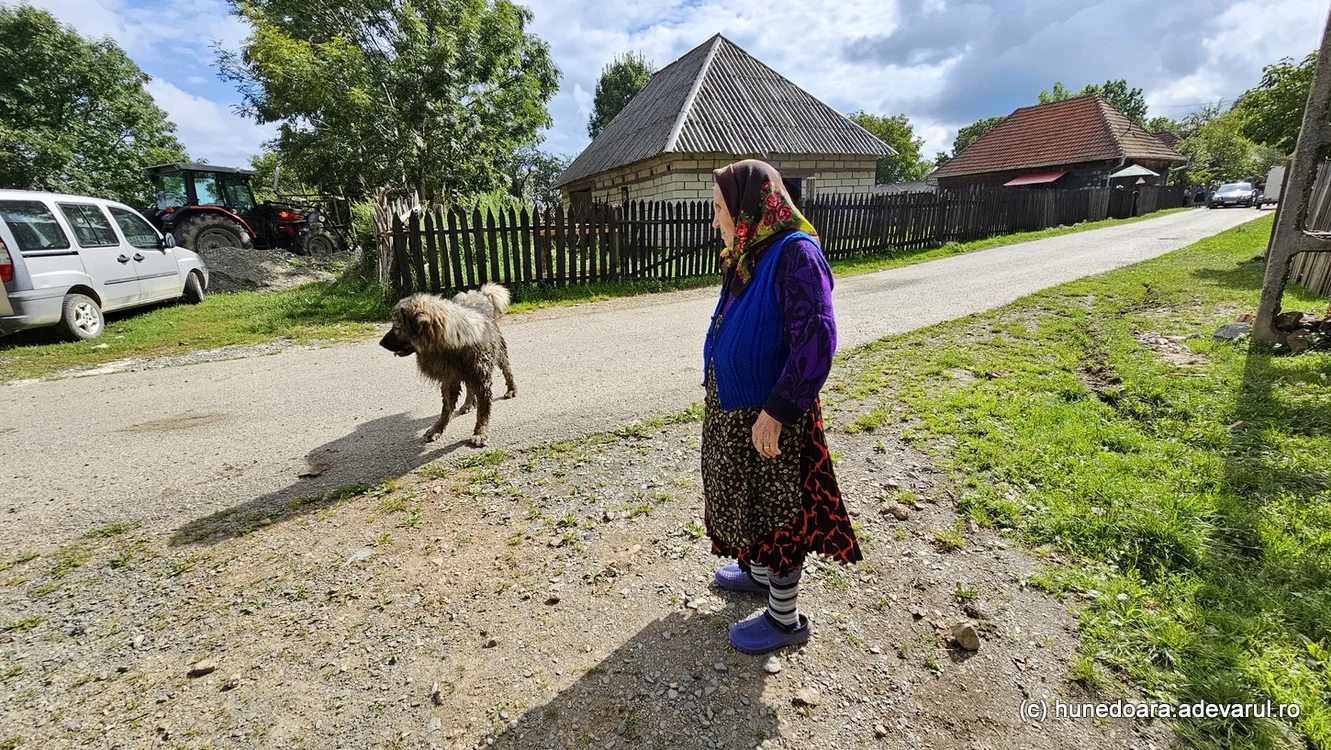 Bătrâna, una dintre comunele pustii ale României. Foto: Daniel Guță. ADEVĂRUL