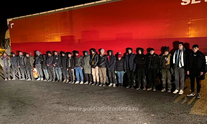 Zilnic vor să treacă ilegal zeci de persoane FOTO: Poliția de Frontieră