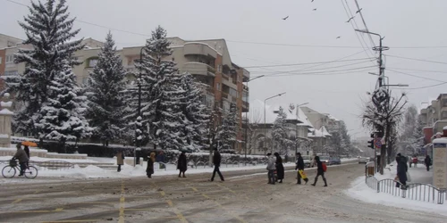 A fost cea mai geroasa noapte din acest an la Ramnicu Valcea