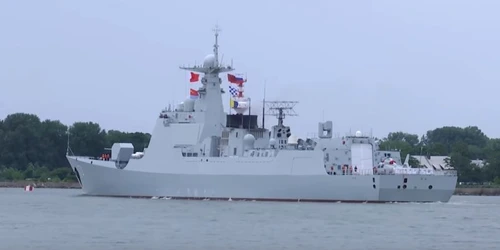 Nava militara chineza mobilizata in Marea Baltica FOTO Captura YouTube