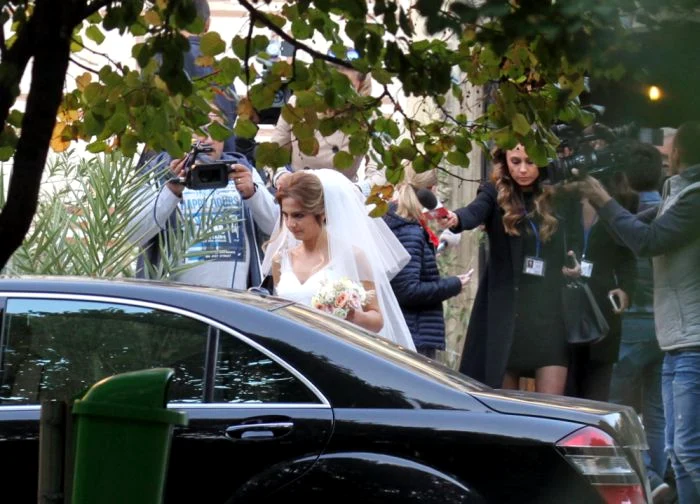 Alina a fost emoționată în ziua cea mare