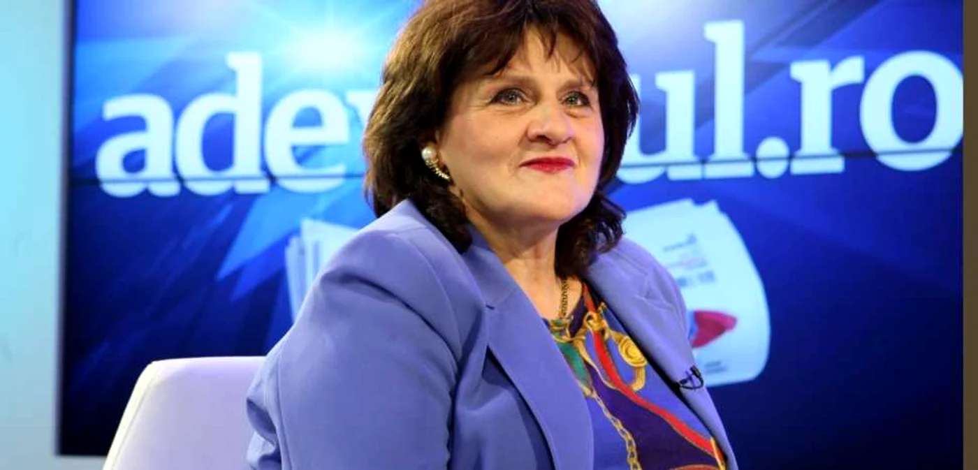 Medicul ginecolog Alexandra Crişan, în studioul Adevărul Live FOTO Marian Iliescu
