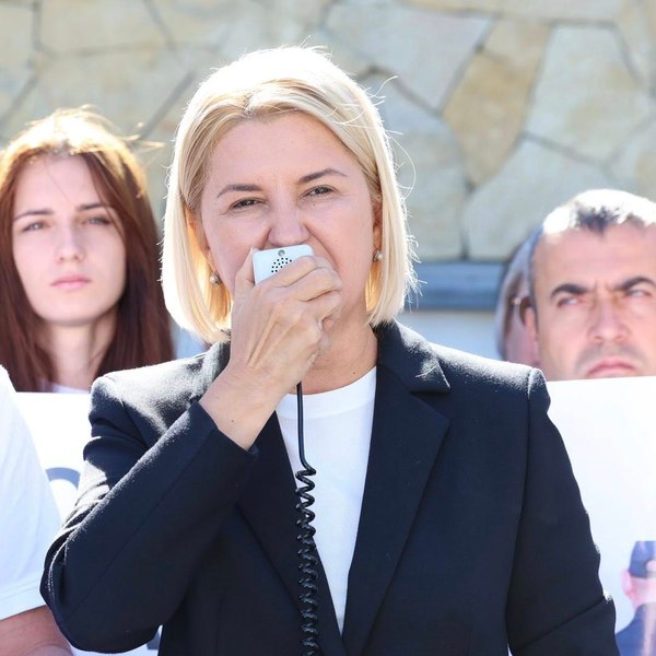 Irina Vlah, unul dintre liderii Blocului Patriotic de la Chișinău, interzisă în Lituania din cauza legăturilor sale cu Rusia