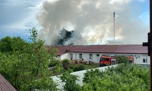 incendiu scoala comuna vanatori FOTO IPJ Vrancea