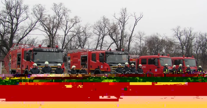 Pompierii au primit şapte autospeciale noi
