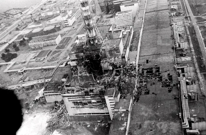 Accidentul de la centrala nucleară de la Cernobîl. FOTO © International Atomic 