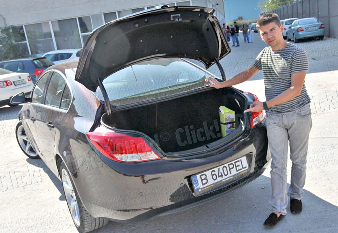 Opel Insignia  a înlocuit în România  modelul Vectra (Fotografii: Sever Gheorghe)