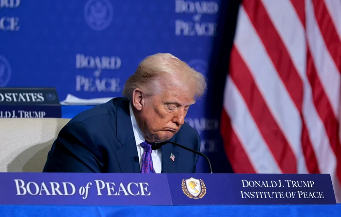 Donald Trump se confruntă cu critici dure la Washington FOTO: AFP