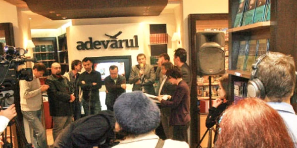 Cea mai mare Librărie Adevărul se află lângă Piaţa  Universităţii (str. Doamnei nr. 27 – 29) Foto: Adevărul
