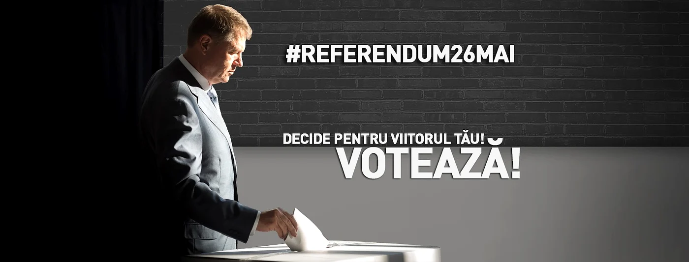 În 26 mai are los și referendumul pentru Justiție