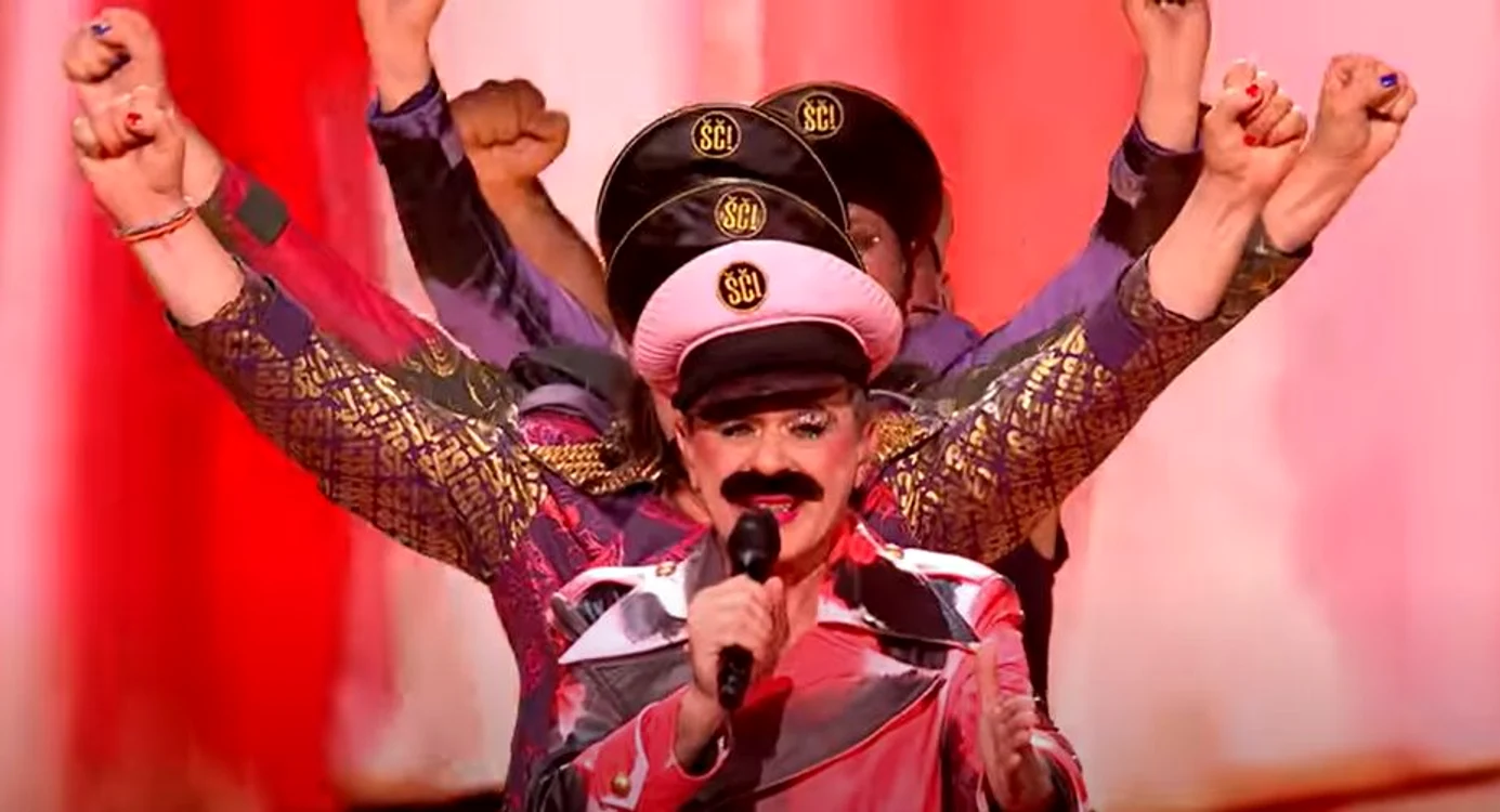 Grupul croat Let 3 va concura cu piesa „Mama SC!". FOTO captură YouTube Eurovision Song Contest
