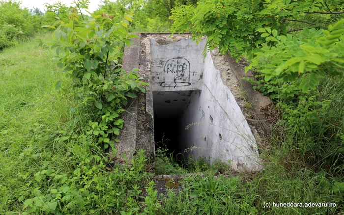 Intararea într-un adăpost antiaerian. Foto: Daniel Guță. ADEVĂRUL