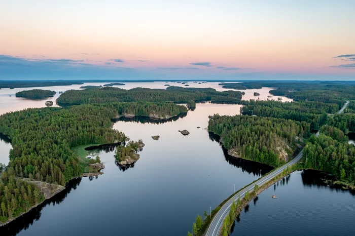Vila de pescuit a lui Putin a fost construită pe malurile Lacului Saimaa FOTO SHUTTERSTOCK