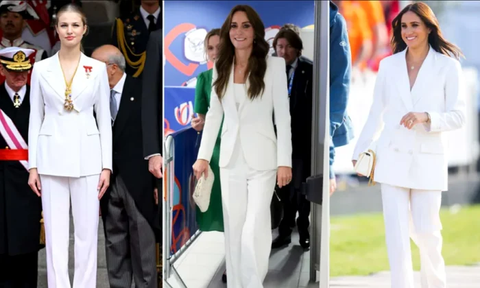 Costumul alb noua uniformă a prințeselor foto Getty Images 2 png