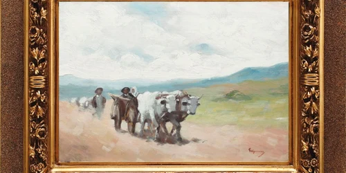 convoi de care - Grigorescu