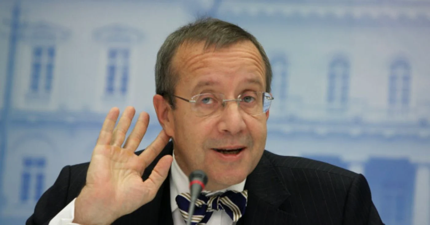 Toomas Hendrik Ilves, preşedintele Estoniei FOTO Reuters