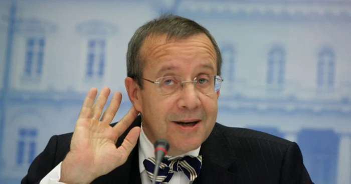 Toomas Hendrik Ilves, preşedintele Estoniei FOTO Reuters