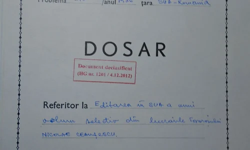 Editarea unui volum despre viaţa şi activitatea preşedintelui Nicolae Ceaușescu în S U A  jpeg