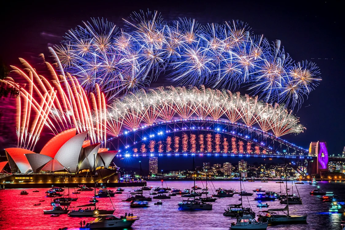Focurile de artificii din Sydney sunt printre cele mai spectaculoase de pe glob FOTO Primăria Sydney