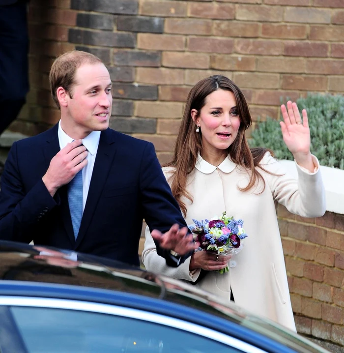 William şi Kate au fost tot timpul urmăriţi de Meghan ( Foto: Profimedia)