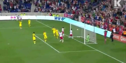 Thierry Henry a marcat direct din corner * Foto: captură video