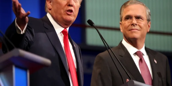 dezbatere trump bush foto washington post